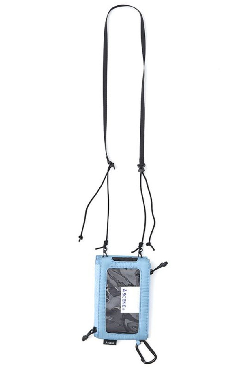 【エーシーン/A SCENE】のDock in pouch -quilt- インテリア・キッズ・メンズ・レディースファッション・服の通販 founy(ファニー) 　ファッション　Fashion　レディースファッション　Fashion for Women　ポーチ&ミニバッグ　Pouches & Mini Bags　2025年　2025　2025-2026秋冬・A/W　Autumn/Winter 2025–26 AW25–26　キルティング　Quilted, Quilting　ショルダー　Shoulder, Shoulder Strap　スマホ　Smartphone, Mobile Device　トリプル　Triple, Three Layers　ポケット　Pocket, Pocket Detail　ポーチ　Pouch, Small Case　A/W・秋冬　Autumn/Winter　ライトブルー|ID: prp329100004954769 ipo3291000000037177503