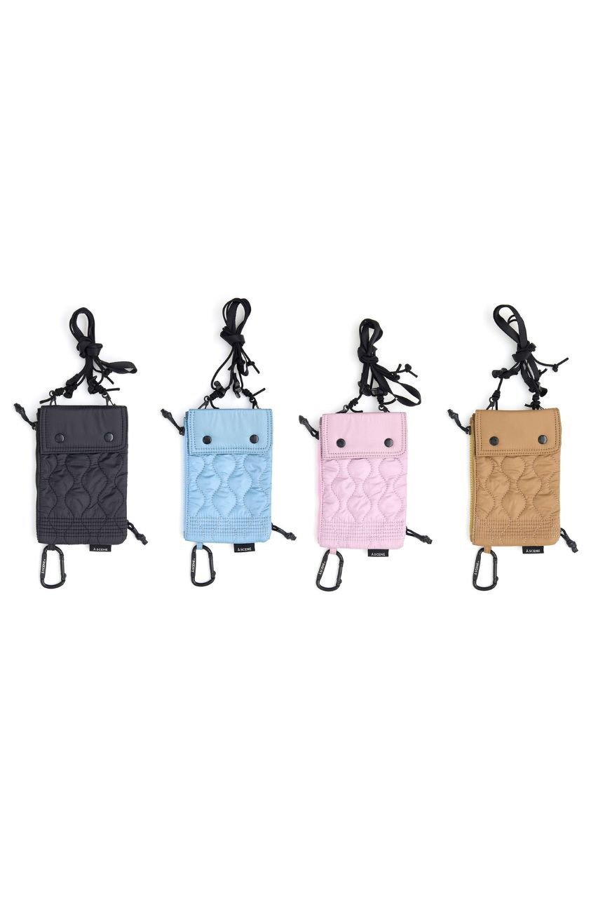 【エーシーン/A SCENE】のDock in pouch -quilt- 人気、トレンドファッション・服の通販 founy(ファニー) 　ファッション　Fashion　レディースファッション　Fashion for Women　ポーチ&ミニバッグ　Pouches & Mini Bags　2025年　2025　2025-2026秋冬・A/W　Autumn/Winter 2025–26 AW25–26　キルティング　Quilted, Quilting　ショルダー　Shoulder, Shoulder Strap　スマホ　Smartphone, Mobile Device　トリプル　Triple, Three Layers　ポケット　Pocket, Pocket Detail　ポーチ　Pouch, Small Case　A/W・秋冬　Autumn/Winter　other-5|ID: prp329100004954769 ipo3291000000037177509