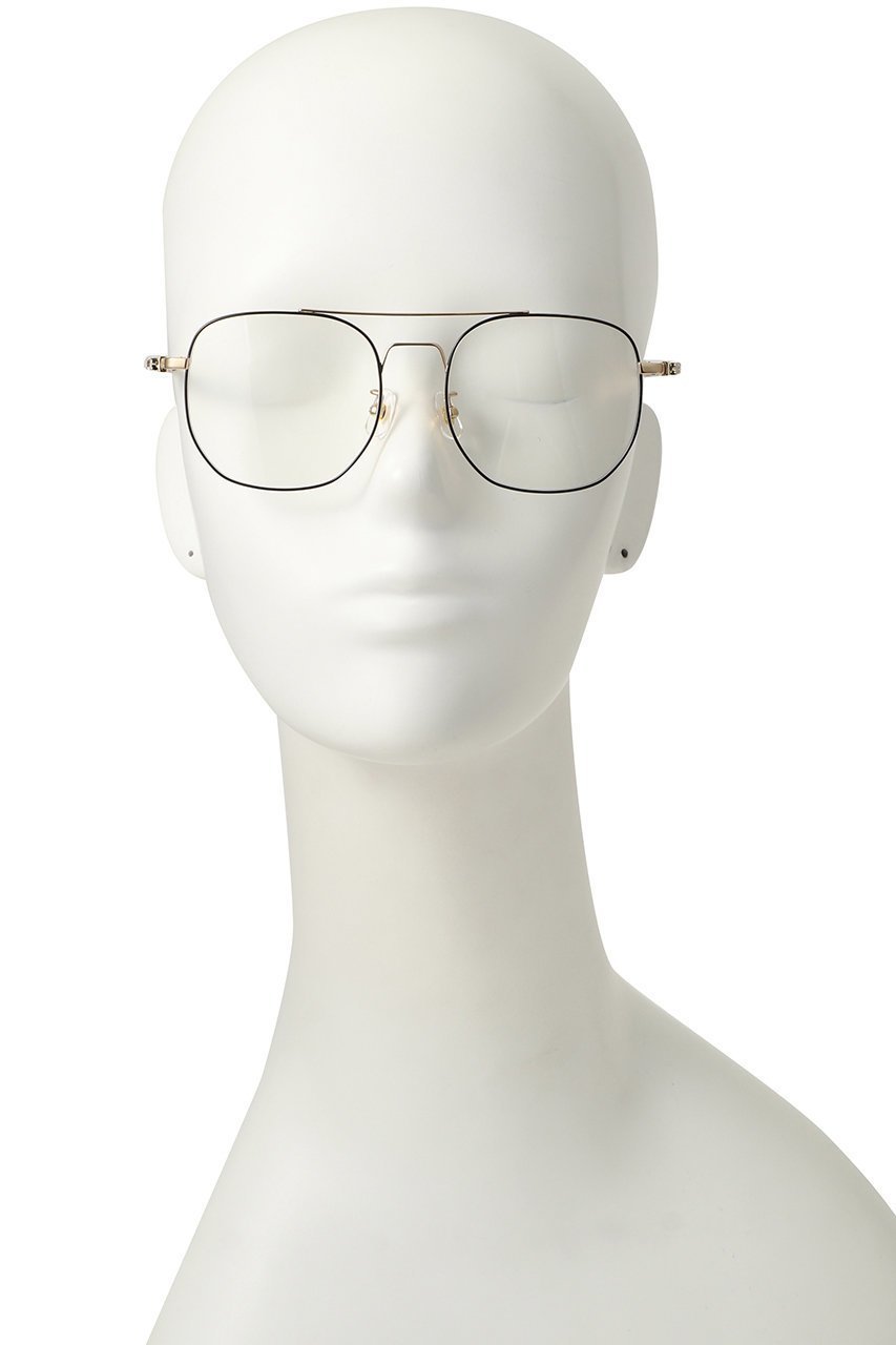 【ヘイップ/heyep】のAviator Glasses with Rhinestones&Logo 人気、トレンドファッション・服の通販 founy(ファニー) 　ファッション　Fashion　レディースファッション　Fashion for Women　サングラス&メガネ　Sunglasses & Eyewear　エレガント 上品　Elegant　クラシック　Classic, Timeless Style　ストーン　Stone, Gem-Like　フォルム　Silhouette, Form　other-3|ID: prp329100004954773 ipo3291000000037177537