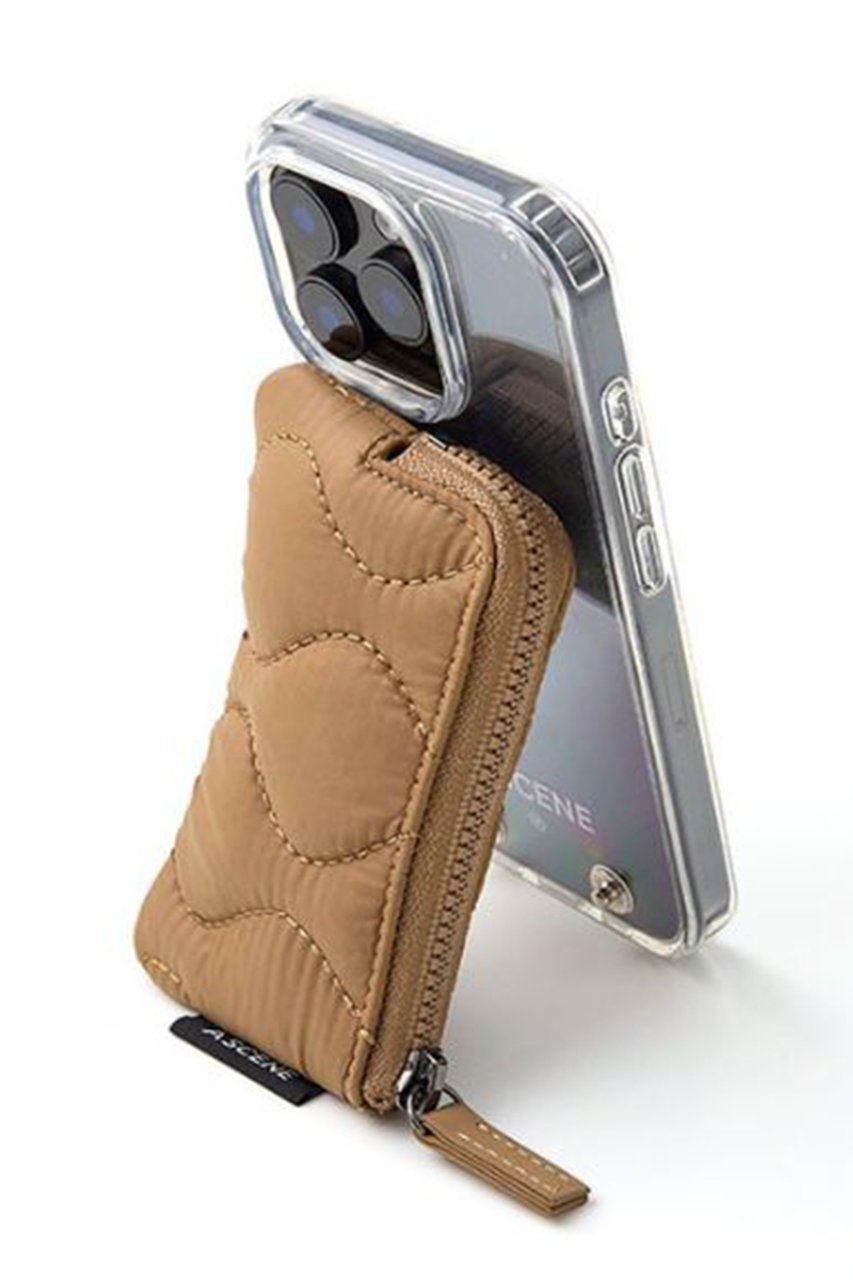 【エーシーン/A SCENE】のiPhone15/15Pro Quilt clear case 人気、トレンドファッション・服の通販 founy(ファニー) 　ファッション　Fashion　レディースファッション　Fashion for Women　iPhone アイフォーン　iPhone　おすすめ　Recommended / Our Picks　キルティング　Quilted, Quilting　チャーム　Charm, Pendant　ポケット　Pocket, Pocket Detail　ミックス　Mix, Mixed Style　A/W・秋冬　Autumn/Winter　other-2|ID: prp329100004954775 ipo3291000000037177557