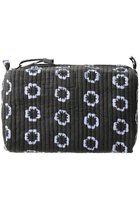 【エスゼット ブロックプリント/SZ Blockprints】のSMALL MAKEUP POUCH DAFFODIL ポーチ ブラック|ID: prp329100004954788 ipo3291000000037177645