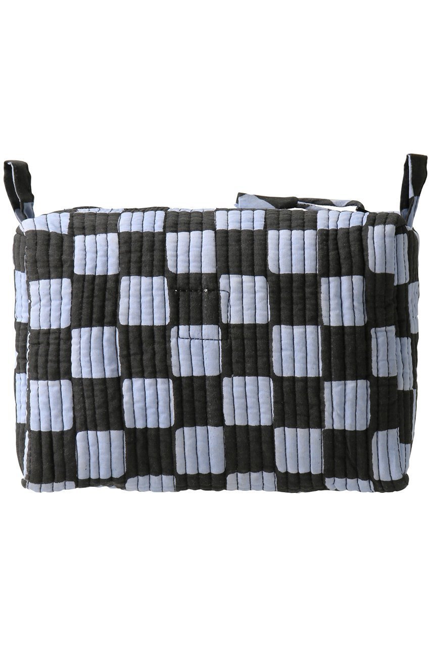 【エスゼット ブロックプリント/SZ Blockprints】のSMALL MAKEUP POUCH DOUBLE CHECK ポーチ 人気、トレンドファッション・服の通販 founy(ファニー) 　ファッション　Fashion　レディースファッション　Fashion for Women　ポーチ&ミニバッグ　Pouches & Mini Bags　コンパクト　Compact, Small Size　スマート　Smart, Elegant　ダブル　Double, Double-Breasted　チェック　Check, Plaid, Tartan　ポーチ　Pouch, Small Case　リップ　Lip, Lip Motif　other-3|ID: prp329100004954789 ipo3291000000037177652