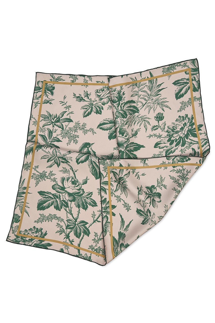 【タピス ノワール/Tapis Noir】のSmall Classical スカーフ インテリア・キッズ・メンズ・レディースファッション・服の通販 founy(ファニー) 　ファッション　Fashion　レディースファッション　Fashion for Women　ストール　Soft & Warm Scarves　マフラー・スヌード / 冬小物の定番　Scarves & Mufflers　インド　Indian Textile　クラシカル　Classical, Vintage-Inspired　クラシック　Classic, Timeless Style　コンパクト　Compact, Small Size　スカーフ　Scarf, Neckwear　スクエア　Square, Square Shape　ストール　Stole, Wrap　フランス　France, French　プリント　Print, Printed Pattern　マフラー　Scarf, Muffler　グリーン(Darlene)|ID: prp329100004954812 ipo3291000000037177770