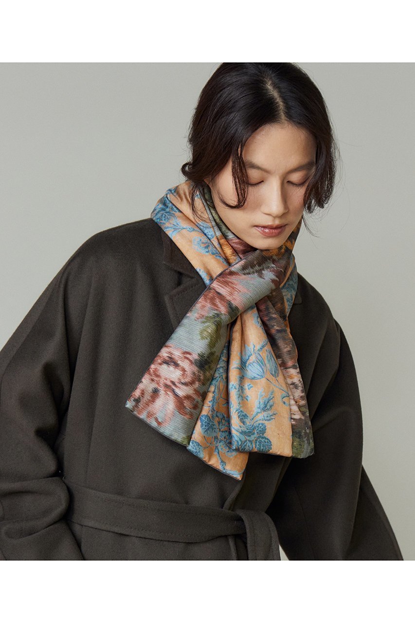 【タピス ノワール/Tapis Noir】のPuffer スカーフ 人気、トレンドファッション・服の通販 founy(ファニー) 　ファッション　Fashion　レディースファッション　Fashion for Women　ストール　Soft & Warm Scarves　マフラー・スヌード / 冬小物の定番　Scarves & Mufflers　シルク　Silk, 100% Silk　スカーフ　Scarf, Neckwear　ストール　Stole, Wrap　スリット　Slit, Slit Detail　フランス　France, French　プリント　Print, Printed Pattern　マフラー　Scarf, Muffler　無地　Plain, Solid Color　other-6|ID: prp329100004954813 ipo3291000000037177782