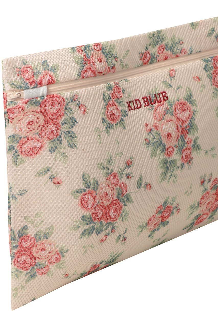 【キッドブルー/KID BLUE】の25オータムローズランドリーネット平型(中) 人気、トレンドファッション・服の通販 founy(ファニー) 　ファッション　Fashion　レディースファッション　Fashion for Women　ポーチ&ミニバッグ　Pouches & Mini Bags　キャミソール　Camisole, Spaghetti Strap Top　ジュエリー　Jewelry, Accessories　ハンカチ　Handkerchief, Hanky　ポーチ　Pouch, Small Case　ランジェリー　Lingerie, Intimate Wear　ローズ　Rose, Rose Motif　エレガント 上品　Elegant　旅行　Travel　other-4|ID: prp329100004954828 ipo3291000000037177880