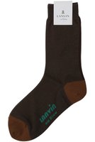 【ランバン オン ブルー/LANVIN en Bleu】の針抜きロゴポイントソックス 人気、トレンドファッション・服の通販 founy(ファニー) ファッション Fashion レディースファッション Fashion for Women ソックス&靴下 Socks & Hosiery レッグウェア・ストッキング Legwear & Hosiery アクリル Acrylic Material サンダル Sandals, Summer Shoes シンプル Simple, Minimal ソックス Socks, Hosiery ミドル Middle Length, Mid Height A/W・秋冬 Autumn/Winter |ID:prp329100004954833