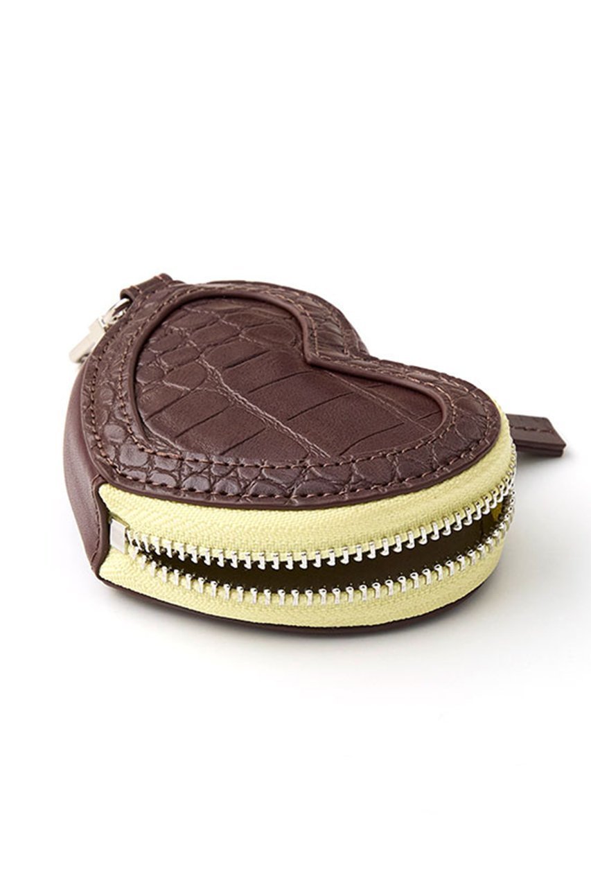 【エジュー/ajew】のajew croco heart pouch 人気、トレンドファッション・服の通販 founy(ファニー) 　ファッション　Fashion　レディースファッション　Fashion for Women　ポーチ&ミニバッグ　Pouches & Mini Bags　アクセサリー　Fashion Accessories　クロコ　Crocodile, Croc Embossed　シルバー　Silver, Metallic Silver　スマホケース　Smartphone Case　ポーチ　Pouch, Small Case　other-3|ID: prp329100004954835 ipo3291000000037177920