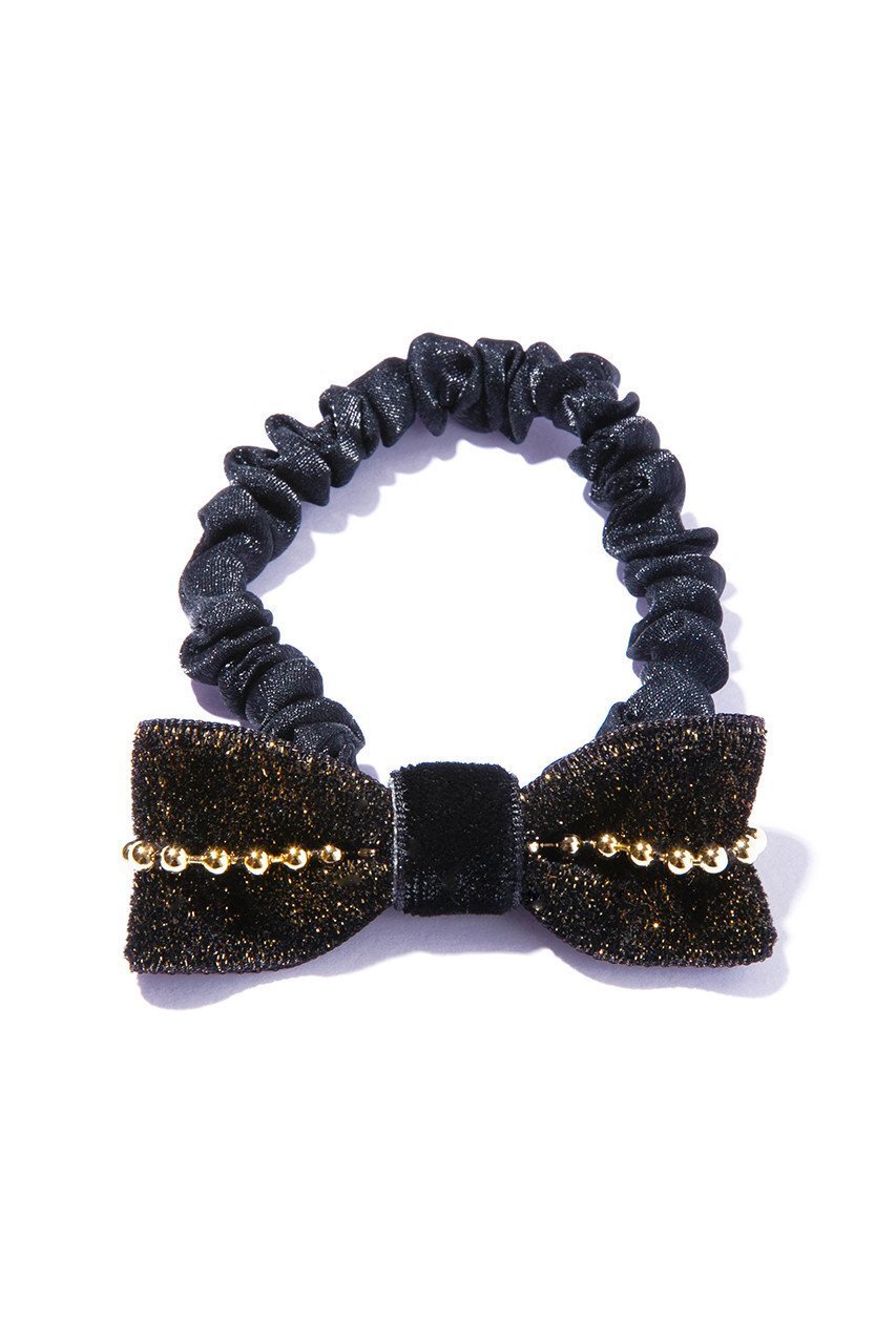 【イリスフォーセブン/IRIS 47】のgram シュシュ インテリア・キッズ・メンズ・レディースファッション・服の通販 founy(ファニー) 　ファッション　Fashion　レディースファッション　Fashion for Women　シュシュ&ヘアアクセ/ヘアアレンジ　Scrunchies & Hair Accessories　おすすめ　Recommended / Our Picks　アクセサリー　Fashion Accessories　オケージョン　Occasion Wear　チェーン　Chain, Chain Strap　ベルベット　Velvet, Velvety　メタリック　Metallic, Shiny Finish　リボン　Ribbon, Bow　エレガント 上品　Elegant　ゴールド|ID: prp329100004954845 ipo3291000000037177978