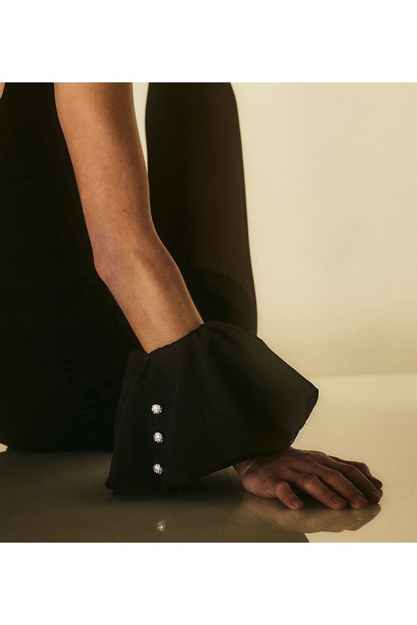 【イリスフォーセブン/IRIS 47】のcherish cuffs シュシュ 人気、トレンドファッション・服の通販 founy(ファニー) 　ファッション　Fashion　レディースファッション　Fashion for Women　シュシュ&ヘアアクセ/ヘアアレンジ　Scrunchies & Hair Accessories　アクセサリー　Fashion Accessories　カットソー　Cut and Sewn Top　カフス　Cuff Design　クラシカル　Classical, Vintage-Inspired　ノースリーブ　Sleeveless, No-Sleeve　フリル　Frill, Ruffle　other-2|ID: prp329100004954848 ipo3291000000037177993