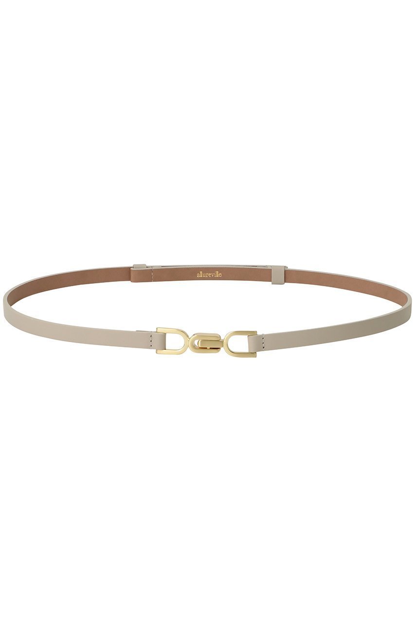 【アルアバイル/allureville】のクロスパーツ細ベルト A インテリア・キッズ・メンズ・レディースファッション・服の通販 founy(ファニー) 　ファッション　Fashion　レディースファッション　Fashion for Women　ベルト&ウエストマーク　Belts & Waist Accessories　エレガント 上品　Elegant　フェミニン　Feminine, Girly　ベージュ|ID: prp329100004954852 ipo3291000000037178016