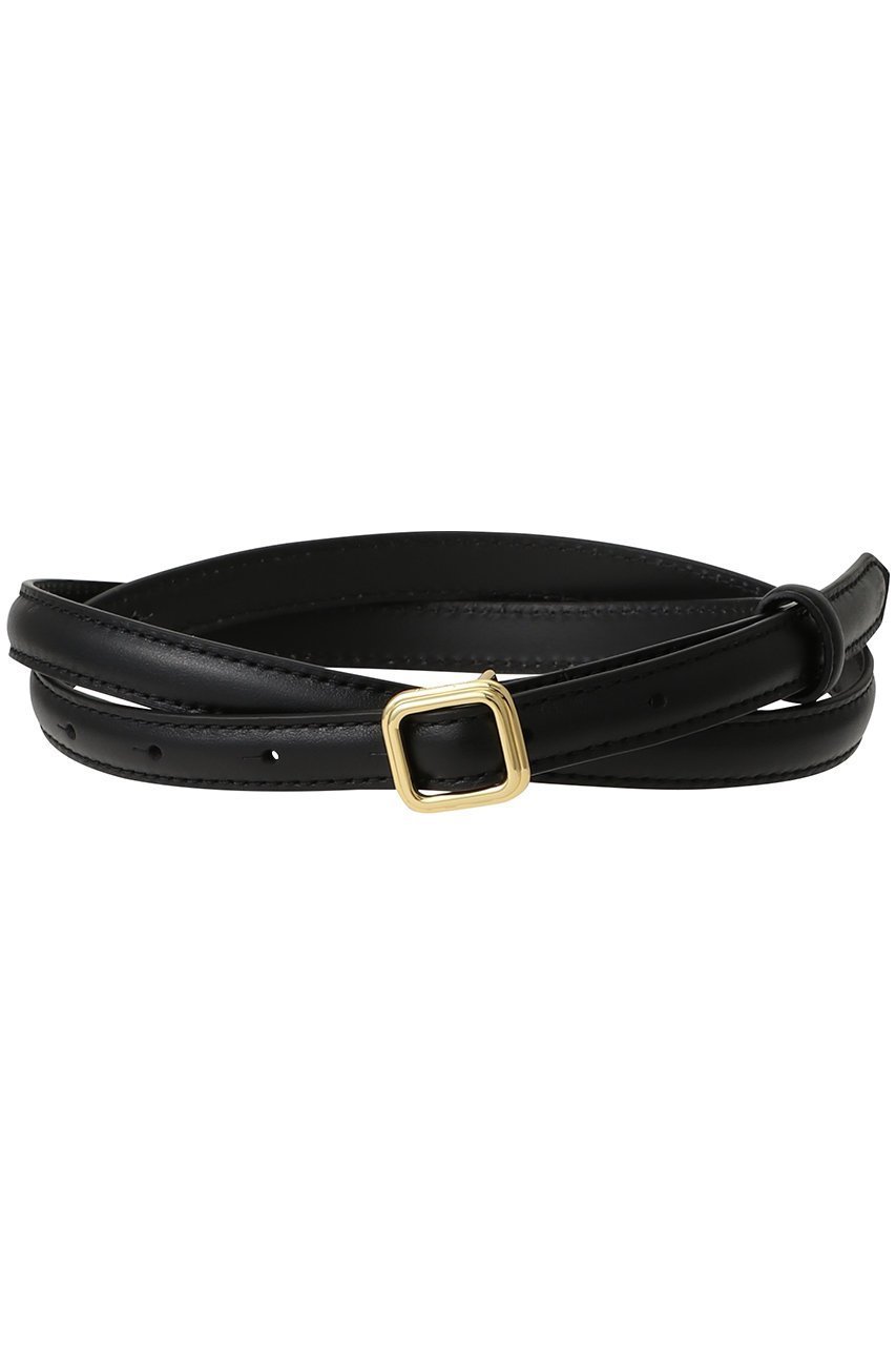 【リエ スタジオ/LIE STUDIO】のThe Georgia Slim ベルト インテリア・キッズ・メンズ・レディースファッション・服の通販 founy(ファニー) 　ファッション　Fashion　レディースファッション　Fashion for Women　ベルト&ウエストマーク　Belts & Waist Accessories　スクエア　Square, Square Shape　スラックス　Slacks, Dress Pants　デニム　Denim, Jeans Material　ブラック×ゴールド|ID: prp329100004954875 ipo3291000000037178151