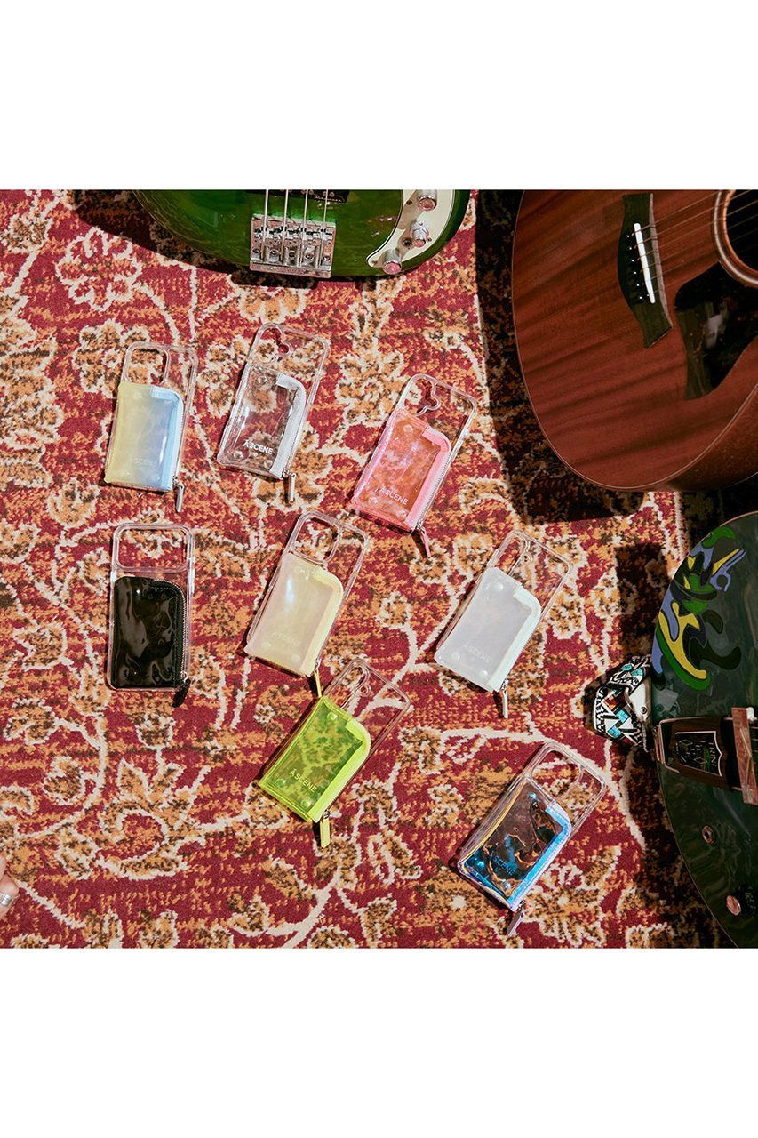 【エーシーン/A SCENE】のiPhone14/14Pro/14ProMax B&C PVC clear case 人気、トレンドファッション・服の通販 founy(ファニー) 　ファッション　Fashion　レディースファッション　Fashion for Women　2025年　2025　2025春夏・S/S　Spring/Summer 2025 SS25　iPhone アイフォーン　iPhone　ショルダー　Shoulder, Shoulder Strap　スマホケース　Smartphone Case　チャーム　Charm, Pendant　トレンド　Trend, Trending Now　フェミニン　Feminine, Girly　ポケット　Pocket, Pocket Detail　ラップ　Wrap, Wrap Design　春　Spring　other-5|ID: prp329100004954889 ipo3291000000037178245