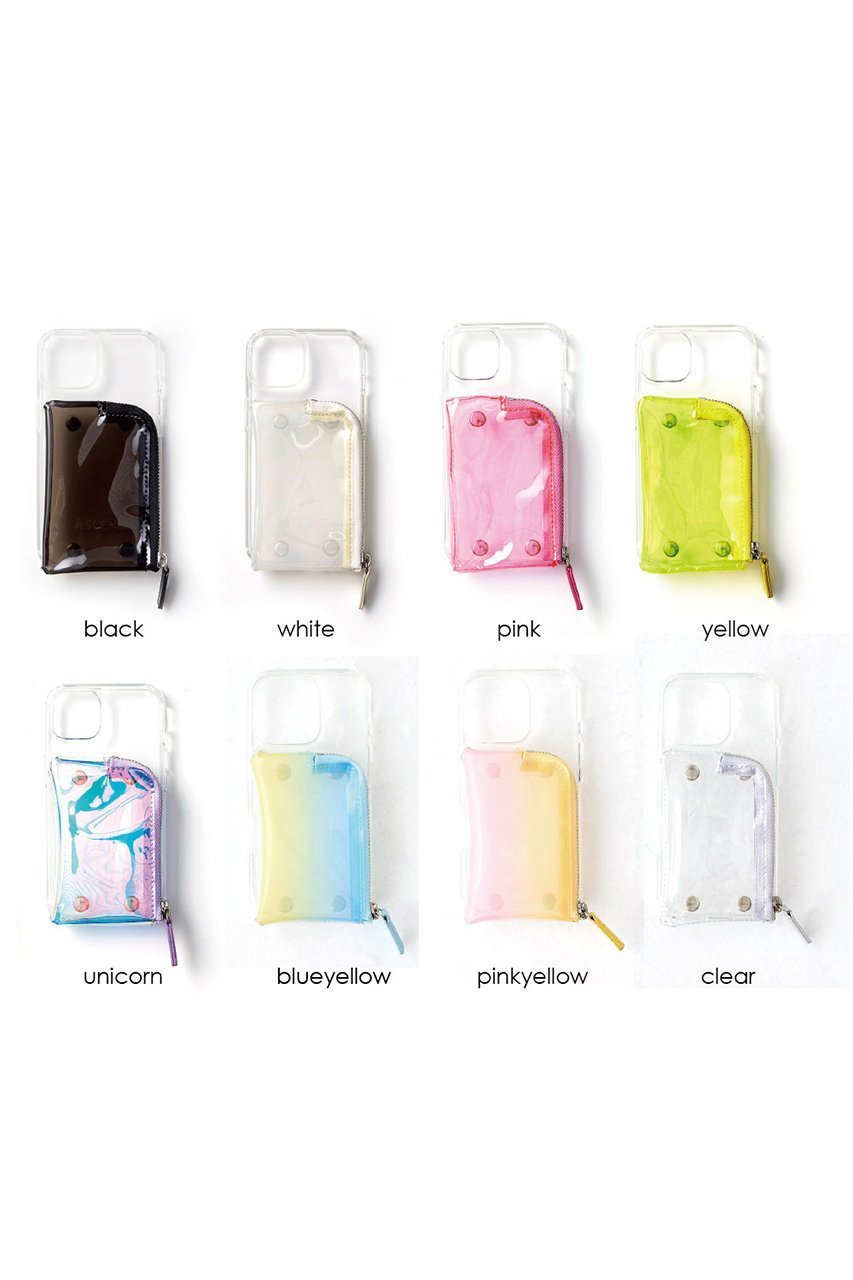 【エーシーン/A SCENE】のiPhone14/14Pro/14ProMax B&C PVC clear case 人気、トレンドファッション・服の通販 founy(ファニー) 　ファッション　Fashion　レディースファッション　Fashion for Women　2025年　2025　2025春夏・S/S　Spring/Summer 2025 SS25　iPhone アイフォーン　iPhone　ショルダー　Shoulder, Shoulder Strap　スマホケース　Smartphone Case　チャーム　Charm, Pendant　トレンド　Trend, Trending Now　フェミニン　Feminine, Girly　ポケット　Pocket, Pocket Detail　ラップ　Wrap, Wrap Design　春　Spring　other-6|ID: prp329100004954889 ipo3291000000037178246