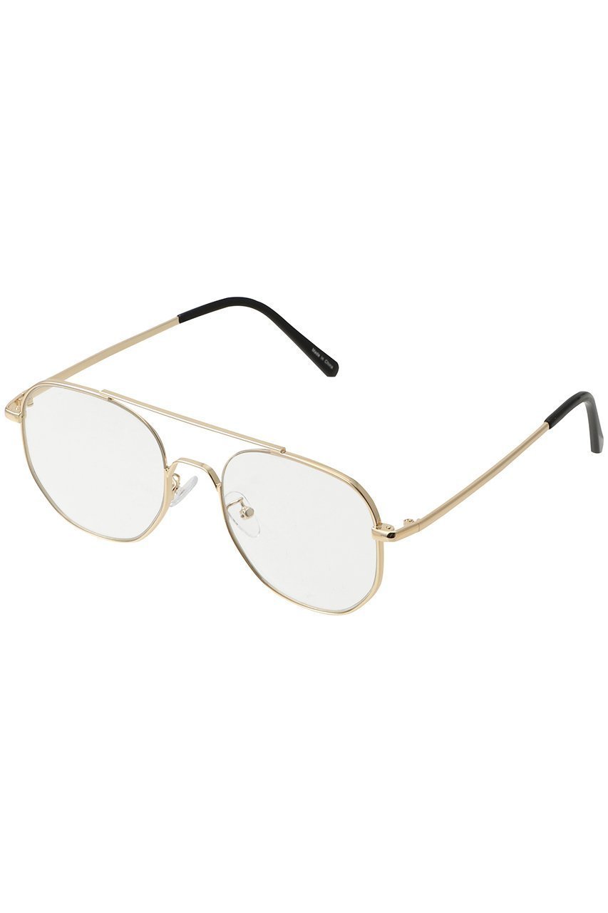 【メゾンスペシャル/MAISON SPECIAL】のツーブリッジサングラス インテリア・キッズ・メンズ・レディースファッション・服の通販 founy(ファニー) 　ファッション　Fashion　レディースファッション　Fashion for Women　サングラス&メガネ　Sunglasses & Eyewear　クラシカル　Classical, Vintage-Inspired　サングラス　Sunglasses, Shades　シンプル　Simple, Minimal　フェミニン　Feminine, Girly　マニッシュ　Mannish, Boyish　リュクス　Luxury, Elegant, High-End, Chic　GLD(ゴールド)|ID: prp329100004954901 ipo3291000000037178322
