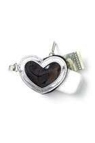 【エジュー/ajew】のHEART planet pouch シルバー|ID: prp329100004954916 ipo3291000000037178426