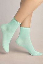 【ブルーフォレ/BLEUFORET】の6401 ソリッドカラー マーセライズドコットンアンクルソックス 人気、トレンドファッション・服の通販 founy(ファニー) ファッション Fashion レディースファッション Fashion for Women ソックス&靴下 Socks & Hosiery レッグウェア・ストッキング Legwear & Hosiery ショート Short, Short Length ソックス Socks, Hosiery フラット Flat, Flat Shoes フランス France, French エレガント 上品 Elegant 再入荷 Restock / Back in Stock 定番 Standard, Basic Item thumbnail グリーン|ID: prp329100004954922 ipo3291000000037178480