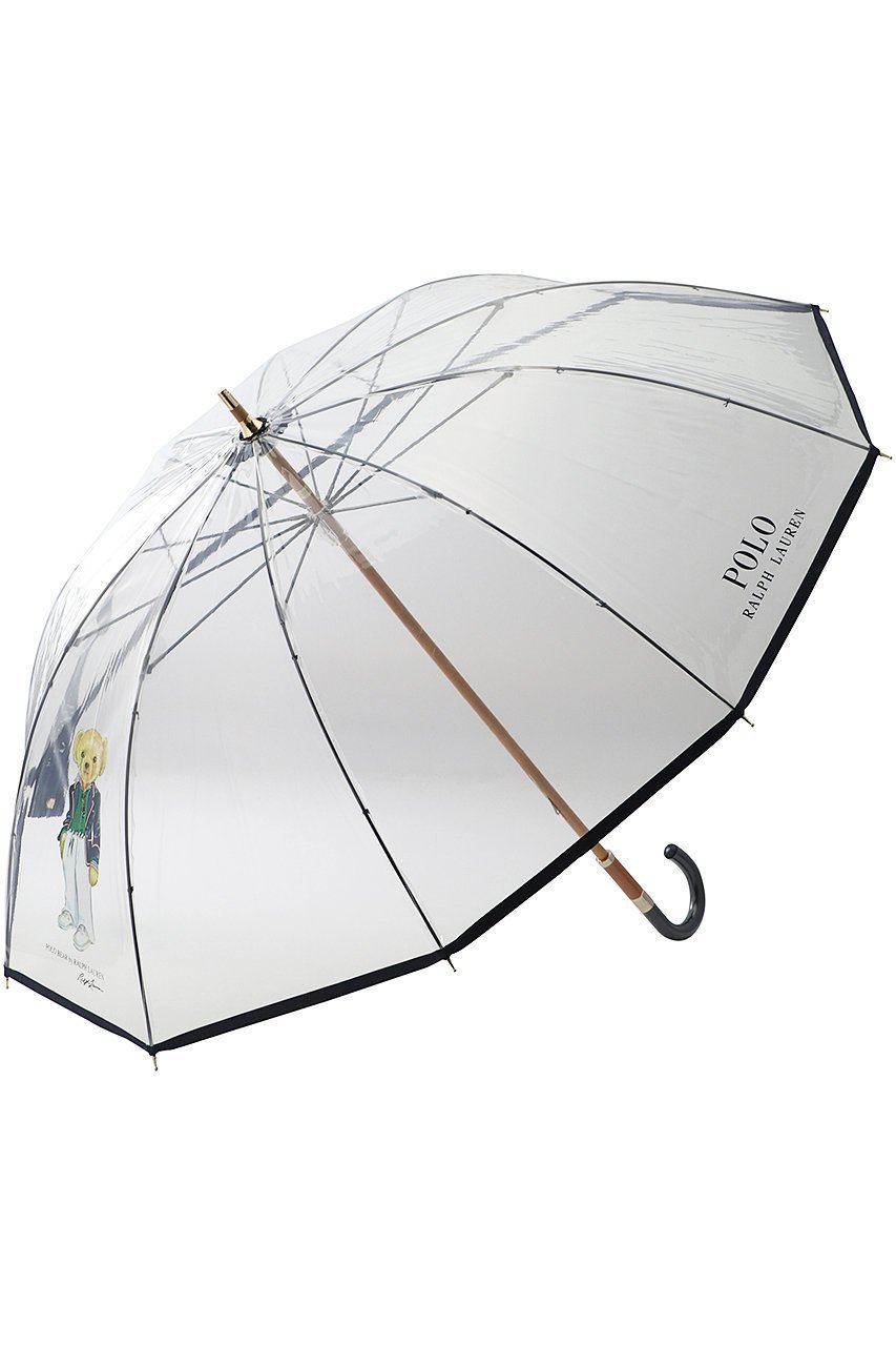 【ポロラルフローレン/POLO RALPH LAUREN】のビニールプリントBEAR 傘 インテリア・キッズ・メンズ・レディースファッション・服の通販 founy(ファニー) 　ファッション　Fashion　レディースファッション　Fashion for Women　レイングッズ・傘・晴雨兼用傘　Umbrellas & Rain Gear　クラシカル　Classical, Vintage-Inspired　ハンカチ　Handkerchief, Hanky　プリント　Print, Printed Pattern　傘　Umbrella, Parasol　時計　Watch, Wristwatch　ネイビー|ID: prp329100004954933 ipo3291000000037178550