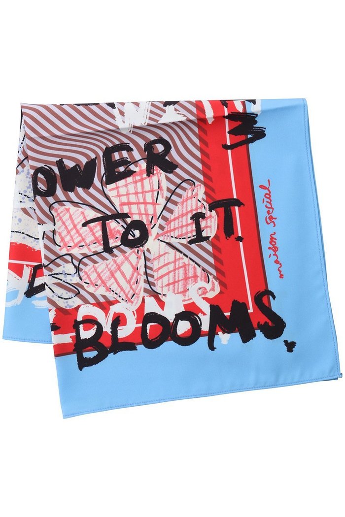 【メゾンスペシャル/MAISON SPECIAL】のハンドイラストフラワースカーフ インテリア・キッズ・メンズ・レディースファッション・服の通販 founy(ファニー) https://founy.com/ ファッション Fashion レディースファッション Fashion for Women レイングッズ・傘・晴雨兼用傘 Umbrellas & Rain Gear グラフィック Graphic, Graphic Design スカーフ Scarf, Neckwear ハンカチ Handkerchief, Hanky フラワー Flower, Floral プリント Print, Printed Pattern モチーフ Motif, Design Theme 傘 Umbrella, Parasol 夏 Summer 春 Spring S/S・春夏 SS, Spring/Summer, Warm Season 時計 Watch, Wristwatch |ID: prp329100004954945 ipo3291000000037178645