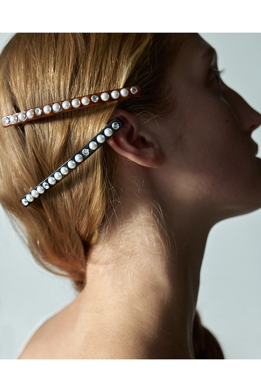 【イリスフォーセブン/IRIS 47】のscale バレッタ 人気、トレンドファッション・服の通販 founy(ファニー) 　ファッション　Fashion　レディースファッション　Fashion for Women　シュシュ&ヘアアクセ/ヘアアレンジ　Scrunchies & Hair Accessories　アクセサリー　Fashion Accessories　ガラス　Glass, Glassware　シアー　Sheer, See-Through　ジュエリー　Jewelry, Accessories　バレッタ　Barrette, Hair Clip　パール　Pearl, Pearl Accent　other-2|ID: prp329100004954949 ipo3291000000037178674