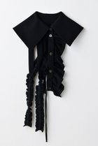 【エンフォルド/ENFOLD】のDECORA PARTS/パーツ 人気、トレンドファッション・服の通販 founy(ファニー) ファッション Fashion レディースファッション Fashion for Women ストール Soft & Warm Scarves マフラー・スヌード / 冬小物の定番 Scarves & Mufflers おすすめ Recommended / Our Picks ギャザー Gathered, Ruffled クラシカル Classical, Vintage-Inspired ストール Stole, Wrap フリル Frill, Ruffle マフラー Scarf, Muffler thumbnail ブラック|ID: prp329100004954952 ipo3291000000037178692