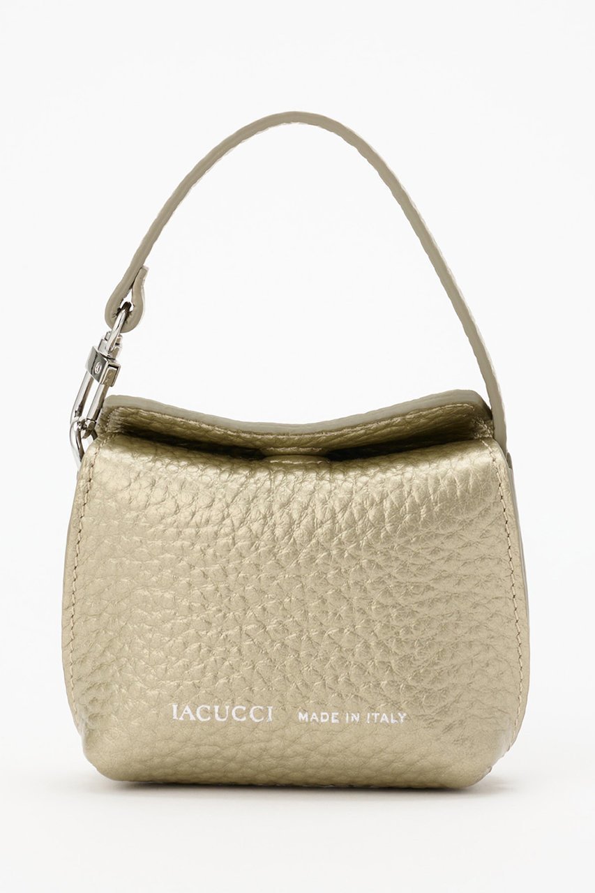 【イアクッチ/IACUCCI】のラーナ ミニチャーム ALCE インテリア・キッズ・メンズ・レディースファッション・服の通販 founy(ファニー) 　ファッション　Fashion　レディースファッション　Fashion for Women　アクセサリー　Fashion Accessories　イタリア　Italy　チャーム　Charm, Pendant　人気　Popular, Best Seller　フォルム　Silhouette, Form　ポーチ　Pouch, Small Case　ラップ　Wrap, Wrap Design　リップ　Lip, Lip Motif　ゴールド|ID: prp329100004954966 ipo3291000000037178788