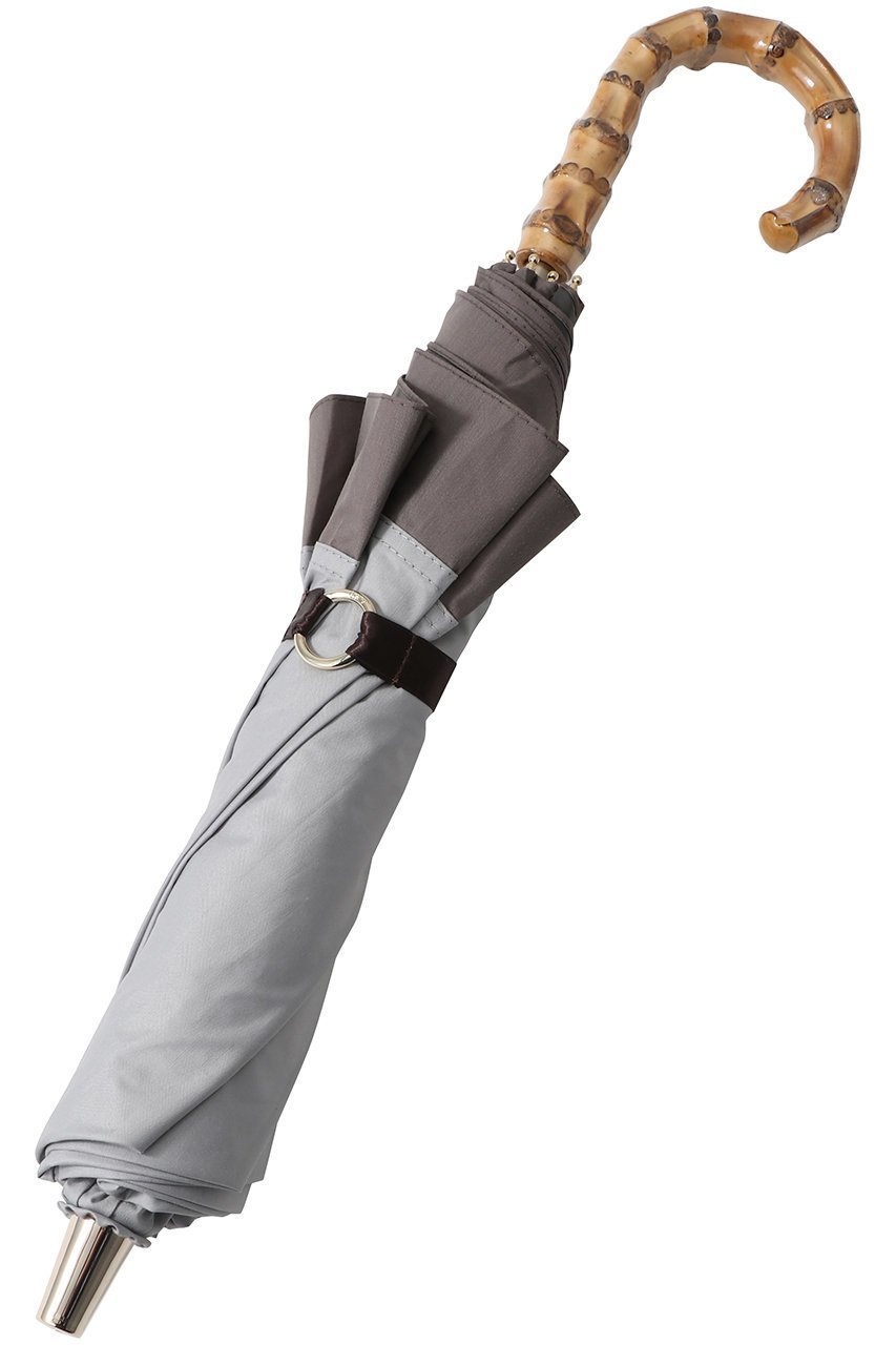 【グレイシー/Gracy】の晴雨兼用楽折傘 切継×裏レオパードプリント 人気、トレンドファッション・服の通販 founy(ファニー) 　ファッション　Fashion　レディースファッション　Fashion for Women　レイングッズ・傘・晴雨兼用傘　Umbrellas & Rain Gear　エレガント 上品　Elegant　ハンカチ　Handkerchief, Hanky　レオパード　Leopard, Animal Print　傘　Umbrella, Parasol　夏　Summer　時計　Watch, Wristwatch　無地　Plain, Solid Color　other-2|ID: prp329100004954969 ipo3291000000037178820