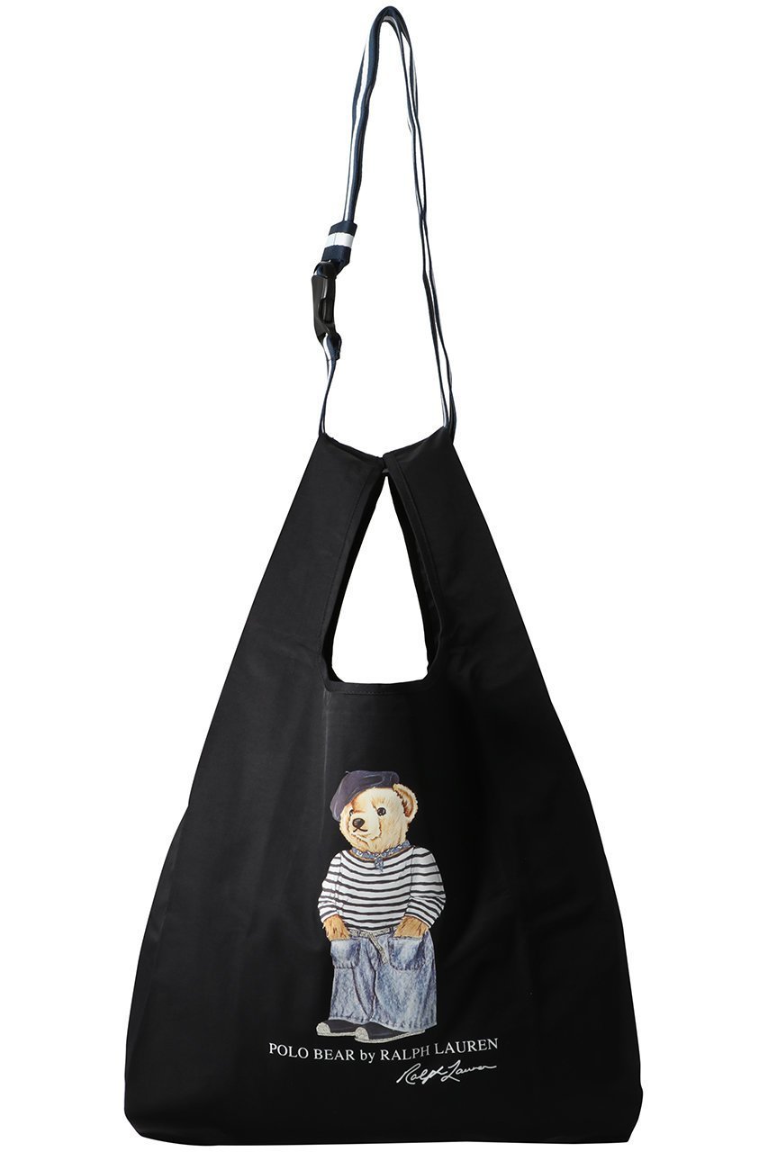 【ポロラルフローレン/POLO RALPH LAUREN】のベルト付レインバッグ ベアプリント インテリア・キッズ・メンズ・レディースファッション・服の通販 founy(ファニー) 　ファッション　Fashion　レディースファッション　Fashion for Women　ベルト&ウエストマーク　Belts & Waist Accessories　レイングッズ・傘・晴雨兼用傘　Umbrellas & Rain Gear　コンパクト　Compact, Small Size　ハンカチ　Handkerchief, Hanky　プリント　Print, Printed Pattern　傘　Umbrella, Parasol　時計　Watch, Wristwatch　軽量　Lightweight, Ultra Light　ブラック|ID: prp329100004954985 ipo3291000000037178924