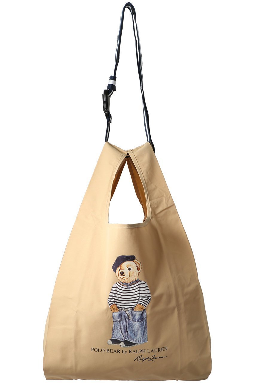 【ポロラルフローレン/POLO RALPH LAUREN】のベルト付レインバッグ ベアプリント インテリア・キッズ・メンズ・レディースファッション・服の通販 founy(ファニー) 　ファッション　Fashion　レディースファッション　Fashion for Women　ベルト&ウエストマーク　Belts & Waist Accessories　レイングッズ・傘・晴雨兼用傘　Umbrellas & Rain Gear　コンパクト　Compact, Small Size　ハンカチ　Handkerchief, Hanky　プリント　Print, Printed Pattern　傘　Umbrella, Parasol　時計　Watch, Wristwatch　軽量　Lightweight, Ultra Light　ベージュ|ID: prp329100004954985 ipo3291000000037178925