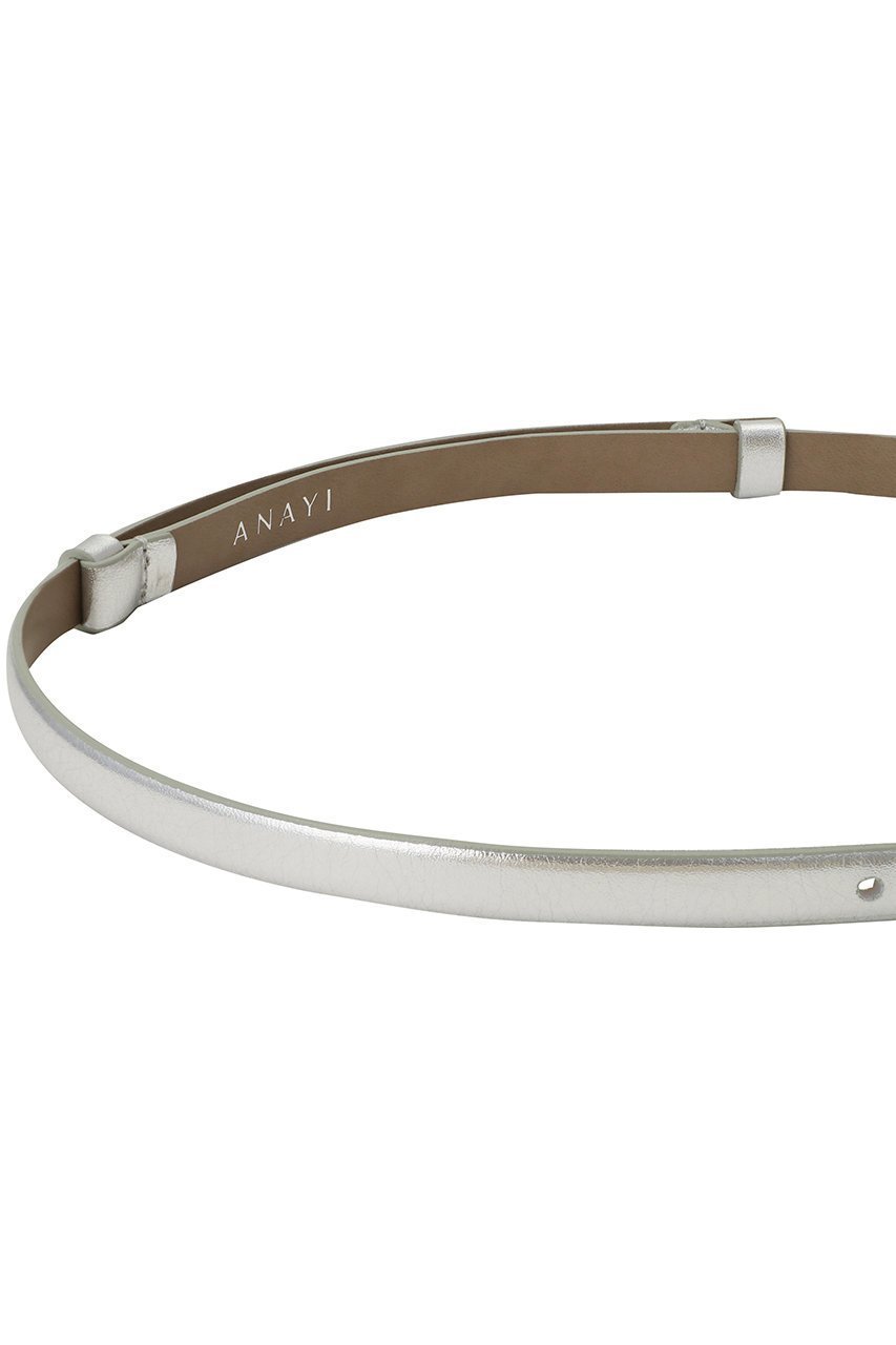 【アナイ/ANAYI】のメタリックスライドBELT 人気、トレンドファッション・服の通販 founy(ファニー) 　ファッション　Fashion　レディースファッション　Fashion for Women　ベルト&ウエストマーク　Belts & Waist Accessories　フェミニン　Feminine, Girly　メタリック　Metallic, Shiny Finish　リュクス　Luxury, Elegant, High-End, Chic　other-4|ID: prp329100004954986 ipo3291000000037178936