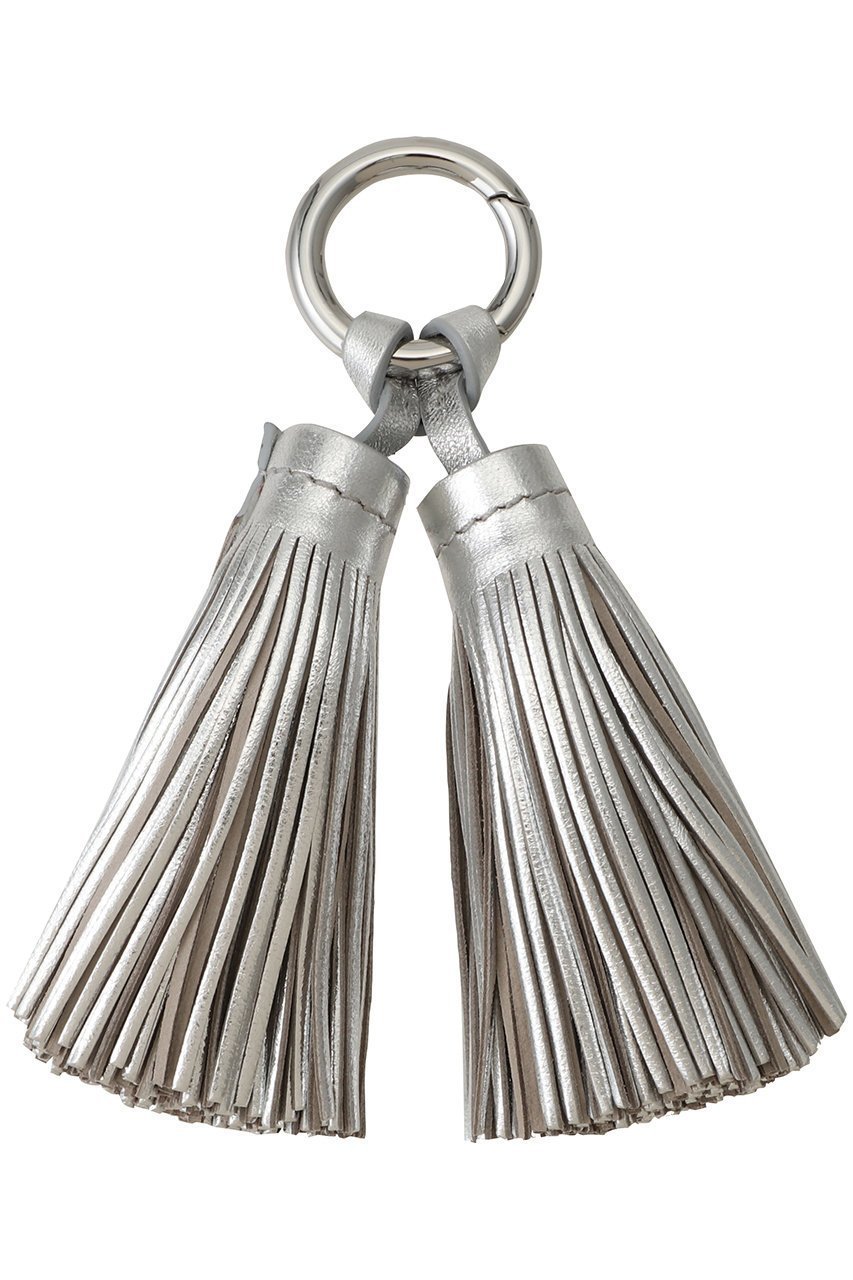 【ジェイアンドエム デヴィッドソン/J&M DAVIDSON】のDOUBLE TASSEL CHARM 人気、トレンドファッション・服の通販 founy(ファニー) 　ファッション　Fashion　レディースファッション　Fashion for Women　ギフト プレゼント　Gift / Present　シルバー　Silver, Metallic Silver　タッセル　Tassel, Fringe　チャーム　Charm, Pendant　ボックス　Boxy, Box Shape　ラップ　Wrap, Wrap Design　リュクス　Luxury, Elegant, High-End, Chic　other-2|ID: prp329100004954988 ipo3291000000037178948
