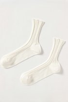 【プリスティン/PRISTINE】のタックリブソックス ホワイト|ID: prp329100004955003 ipo3291000000037179035