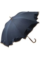 【グレイシー/Gracy】の晴雨兼用ショート長傘 Denim frill 人気、トレンドファッション・服の通販 founy(ファニー) ファッション Fashion レディースファッション Fashion for Women レイングッズ・傘・晴雨兼用傘 Umbrellas & Rain Gear ショート Short, Short Length デニム Denim, Jeans Material ハンカチ Handkerchief, Hanky バランス Balance, Style Balance パイピング Piping, Trim Design フリル Frill, Ruffle 傘 Umbrella, Parasol 夏 Summer 時計 Watch, Wristwatch thumbnail ウォールナッツ|ID: prp329100004955014 ipo3291000000037179135