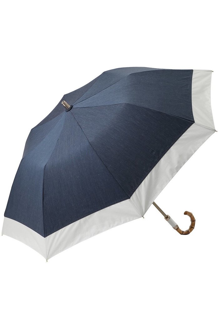 【グレイシー/Gracy】の晴雨兼用楽折傘 Denim bicolor インテリア・キッズ・メンズ・レディースファッション・服の通販 founy(ファウニー) https://founy.com/ ファッション Fashion レディースファッション Fashion for Women レイングッズ・傘・晴雨兼用傘 Umbrellas & Rain Gear コンパクト Compact, Small Size スタイリッシュ Stylish, Fashionable デニム Denim, Jeans Material ハンカチ Handkerchief, Hanky モダン Modern, Contemporary ビジネス 仕事 通勤 Business / Work / Commuting 傘 Umbrella, Parasol 時計 Watch, Wristwatch |ID: prp329100004955015 ipo3291000000037179140