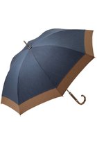 【グレイシー/Gracy】の晴雨兼用ショート長傘 Denim bicolor ウォールナッツ|ID: prp329100004955016 ipo3291000000037179149