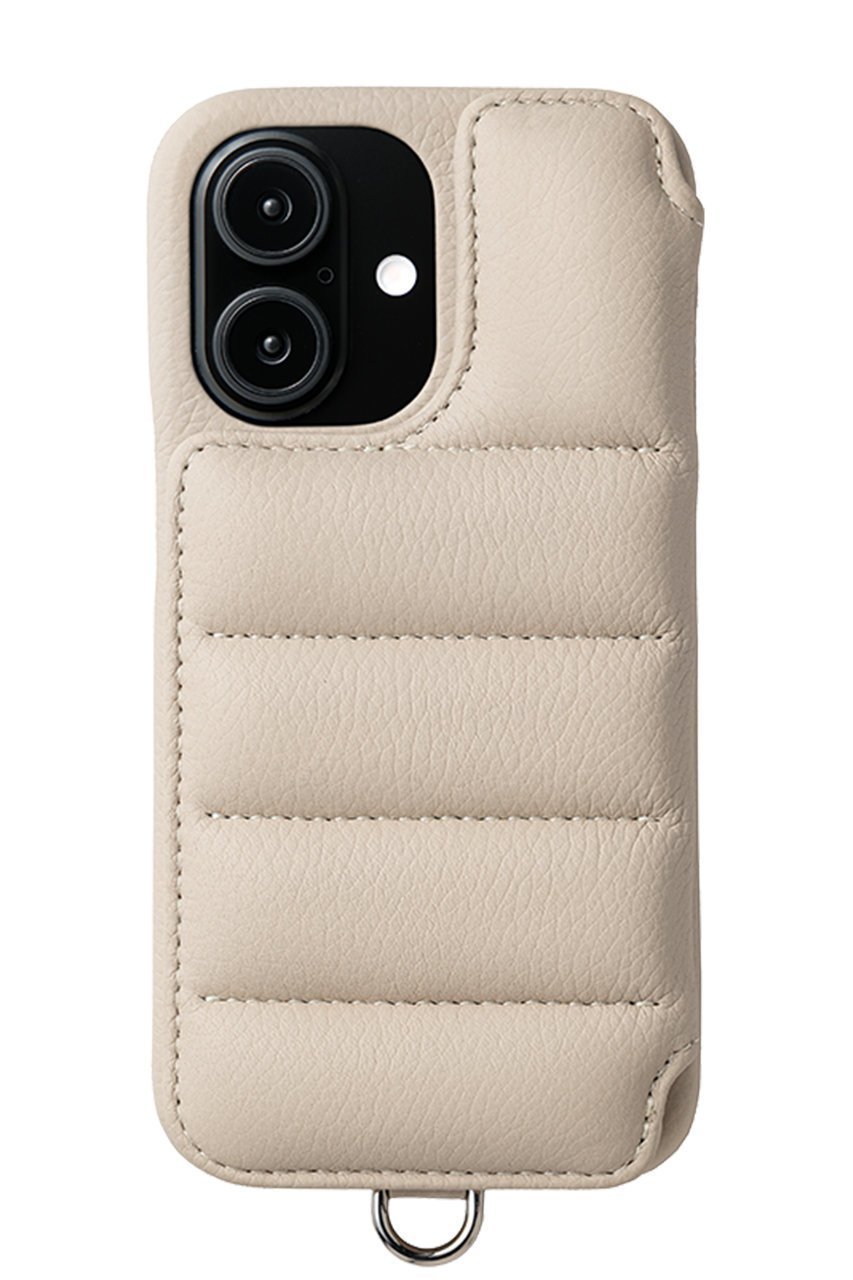 【デミュウ/DEMIU】のiPhone16 BALLON 背面収納スマホケース ストラップ別売 インテリア・キッズ・メンズ・レディースファッション・服の通販 founy(ファニー) 　ファッション　Fashion　レディースファッション　Fashion for Women　ショルダー　Shoulder, Shoulder Strap　スタンド　Stand Collar, Upright Stand　スリット　Slit, Slit Detail　財布　Wallet, Purse　テクスチャー　Texture, Textured Fabric　デニム　Denim, Jeans Material　フィット　Fit, Slim Fit　ポケット　Pocket, Pocket Detail　マグネット　Magnet, Magnetic Closure　モコモコ　Fuzzy, Fluffy　ラップ　Wrap, Wrap Design　再入荷　Restock / Back in Stock　おすすめ　Recommended / Our Picks　スマホケース　Smartphone Case　iPhone アイフォーン　iPhone　ベージュ|ID: prp329100004955019 ipo3291000000037179177