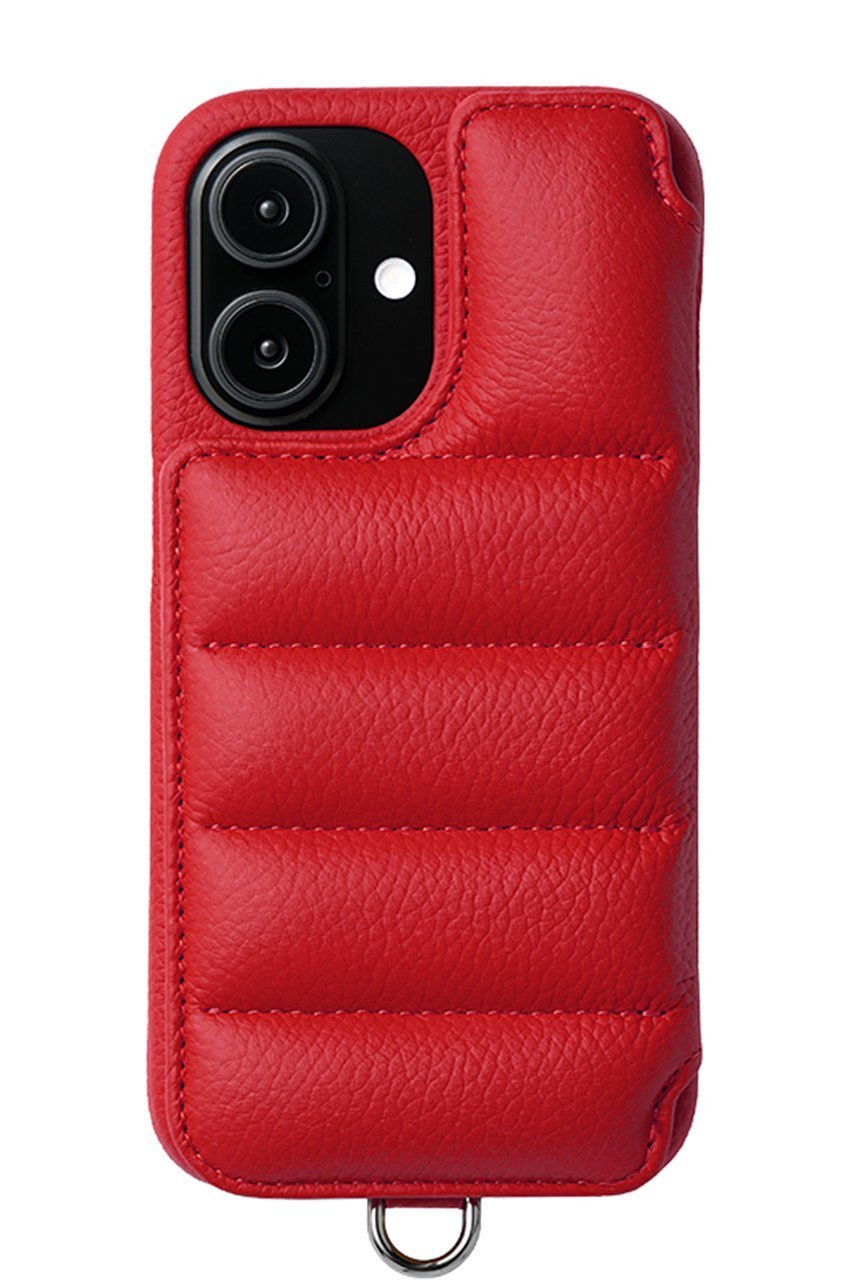 【デミュウ/DEMIU】のiPhone16 BALLON 背面収納スマホケース ストラップ別売 インテリア・キッズ・メンズ・レディースファッション・服の通販 founy(ファニー) 　ファッション　Fashion　レディースファッション　Fashion for Women　ショルダー　Shoulder, Shoulder Strap　スタンド　Stand Collar, Upright Stand　スリット　Slit, Slit Detail　財布　Wallet, Purse　テクスチャー　Texture, Textured Fabric　デニム　Denim, Jeans Material　フィット　Fit, Slim Fit　ポケット　Pocket, Pocket Detail　マグネット　Magnet, Magnetic Closure　モコモコ　Fuzzy, Fluffy　ラップ　Wrap, Wrap Design　再入荷　Restock / Back in Stock　おすすめ　Recommended / Our Picks　スマホケース　Smartphone Case　iPhone アイフォーン　iPhone　ルビー|ID: prp329100004955019 ipo3291000000037179179