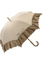 【グレイシー/Gracy】のPeplum Frill 晴雨兼用日傘 ショート長傘 人気、トレンドファッション・服の通販 founy(ファニー) ファッション Fashion レディースファッション Fashion for Women レイングッズ・傘・晴雨兼用傘 Umbrellas & Rain Gear ウッド Wooden Design サテン Satin, Glossy Fabric ショート Short, Short Length ハンカチ Handkerchief, Hanky フェミニン Feminine, Girly フリル Frill, Ruffle 傘 Umbrella, Parasol 夏 Summer 日傘 Parasol, UV Umbrella 春 Spring S/S・春夏 SS, Spring/Summer, Warm Season 時計 Watch, Wristwatch thumbnail ウォームサンド|ID: prp329100004955022 ipo3291000000037179206