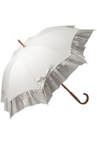 【グレイシー/Gracy】のPeplum Frill 晴雨兼用日傘 ショート長傘 人気、トレンドファッション・服の通販 founy(ファニー) ファッション Fashion レディースファッション Fashion for Women レイングッズ・傘・晴雨兼用傘 Umbrellas & Rain Gear ウッド Wooden Design サテン Satin, Glossy Fabric ショート Short, Short Length ハンカチ Handkerchief, Hanky フェミニン Feminine, Girly フリル Frill, Ruffle 傘 Umbrella, Parasol 夏 Summer 日傘 Parasol, UV Umbrella 春 Spring S/S・春夏 SS, Spring/Summer, Warm Season 時計 Watch, Wristwatch thumbnail ライトストーン×薄ベージュ|ID: prp329100004955022 ipo3291000000037179208