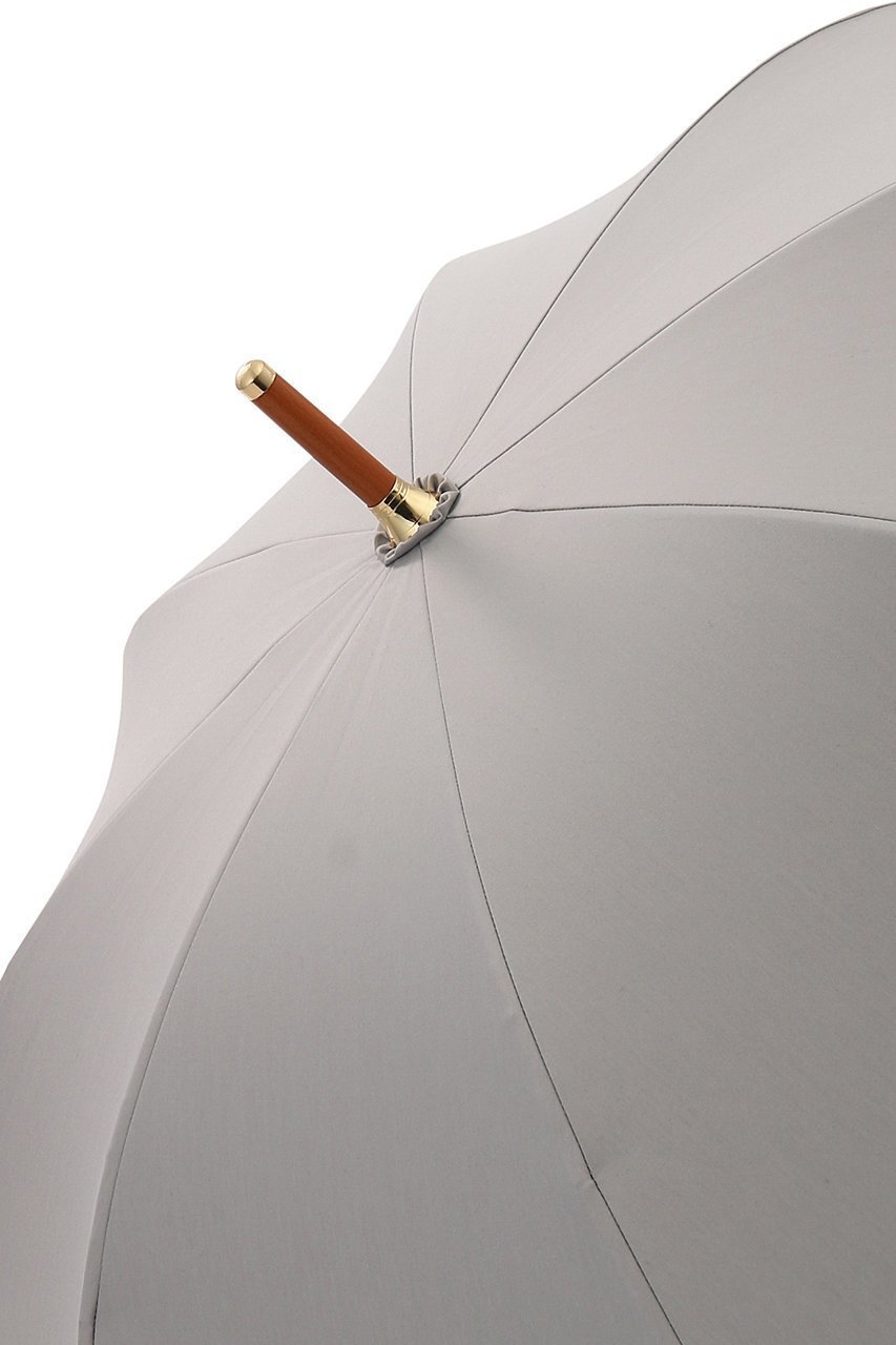 【グレイシー/Gracy】のPeplum Frill 晴雨兼用日傘 ショート長傘 人気、トレンドファッション・服の通販 founy(ファニー) 　ファッション　Fashion　レディースファッション　Fashion for Women　レイングッズ・傘・晴雨兼用傘　Umbrellas & Rain Gear　ウッド　Wooden Design　サテン　Satin, Glossy Fabric　ショート　Short, Short Length　ハンカチ　Handkerchief, Hanky　フェミニン　Feminine, Girly　フリル　Frill, Ruffle　傘　Umbrella, Parasol　夏　Summer　日傘　Parasol, UV Umbrella　春　Spring　S/S・春夏　SS, Spring/Summer, Warm Season　時計　Watch, Wristwatch　other-5|ID: prp329100004955022 ipo3291000000037179212