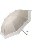 【グレイシー/Gracy】の晴雨兼用楽折傘 T/C Natural bicolor ホワイト|ID: prp329100004955050 ipo3291000000037179416