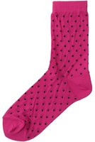 【ルール ロジェット/leur logette】のドットソックス 大人の最旬トレンドファッション＆コーディネート founy(ファウニー) ファッション Fashion レディースファッション Fashion for Women ソックス&靴下 Socks & Hosiery レッグウェア・ストッキング Legwear & Hosiery クロップド Cropped, Short Length ソックス Socks, Hosiery ドット Polka Dot, Dot Pattern フェミニン Feminine, Girly |ID:prp329100004955054