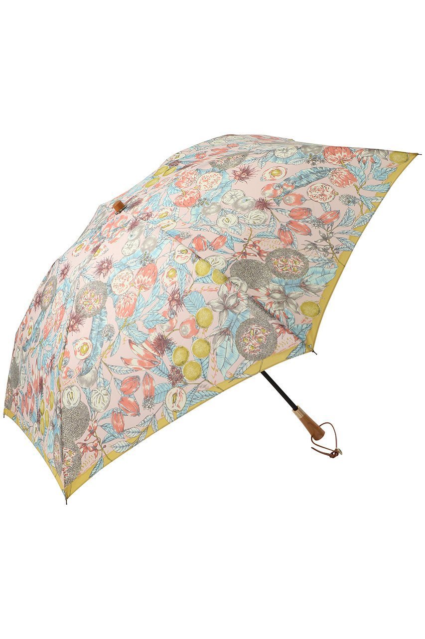 【マニプリ/manipuri】の折傘(晴雨兼用) インテリア・キッズ・メンズ・レディースファッション・服の通販 founy(ファニー) 　ファッション　Fashion　レディースファッション　Fashion for Women　レイングッズ・傘・晴雨兼用傘　Umbrellas & Rain Gear　エレガント 上品　Elegant　ハンカチ　Handkerchief, Hanky　プリント　Print, Printed Pattern　傘　Umbrella, Parasol　日傘　Parasol, UV Umbrella　時計　Watch, Wristwatch　ライトピンク(ジャングルフルーツ)|ID: prp329100004955071 ipo3291000000037179569