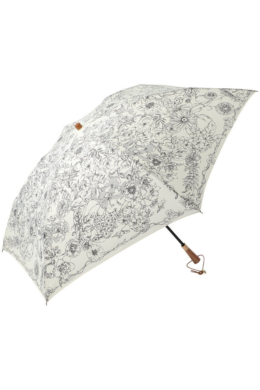 【マニプリ/manipuri】の折傘(晴雨兼用) インテリア・キッズ・メンズ・レディースファッション・服の通販 founy(ファニー) 　ファッション　Fashion　レディースファッション　Fashion for Women　レイングッズ・傘・晴雨兼用傘　Umbrellas & Rain Gear　エレガント 上品　Elegant　ハンカチ　Handkerchief, Hanky　プリント　Print, Printed Pattern　傘　Umbrella, Parasol　日傘　Parasol, UV Umbrella　時計　Watch, Wristwatch　【別注】ホワイト(フラワー)|ID: prp329100004955071 ipo3291000000037179570