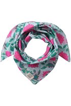 【エスゼット ブロックプリント/SZ Blockprints】のSILK SCARF シルクスカーフ ライトブルー(LISBON)|ID: prp329100004955090 ipo3291000000037179698