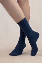 【ブルーフォレ/BLEUFORET】の6095 ソリッドカラー ウールソックス ブルー|ID: prp329100004955099 ipo3291000000037179796