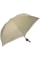 【ポロラルフローレン/POLO RALPH LAUREN】の晴雨兼用フローラル刺繍ミニ傘 ブラウン|ID: prp329100004955101 ipo3291000000037179810