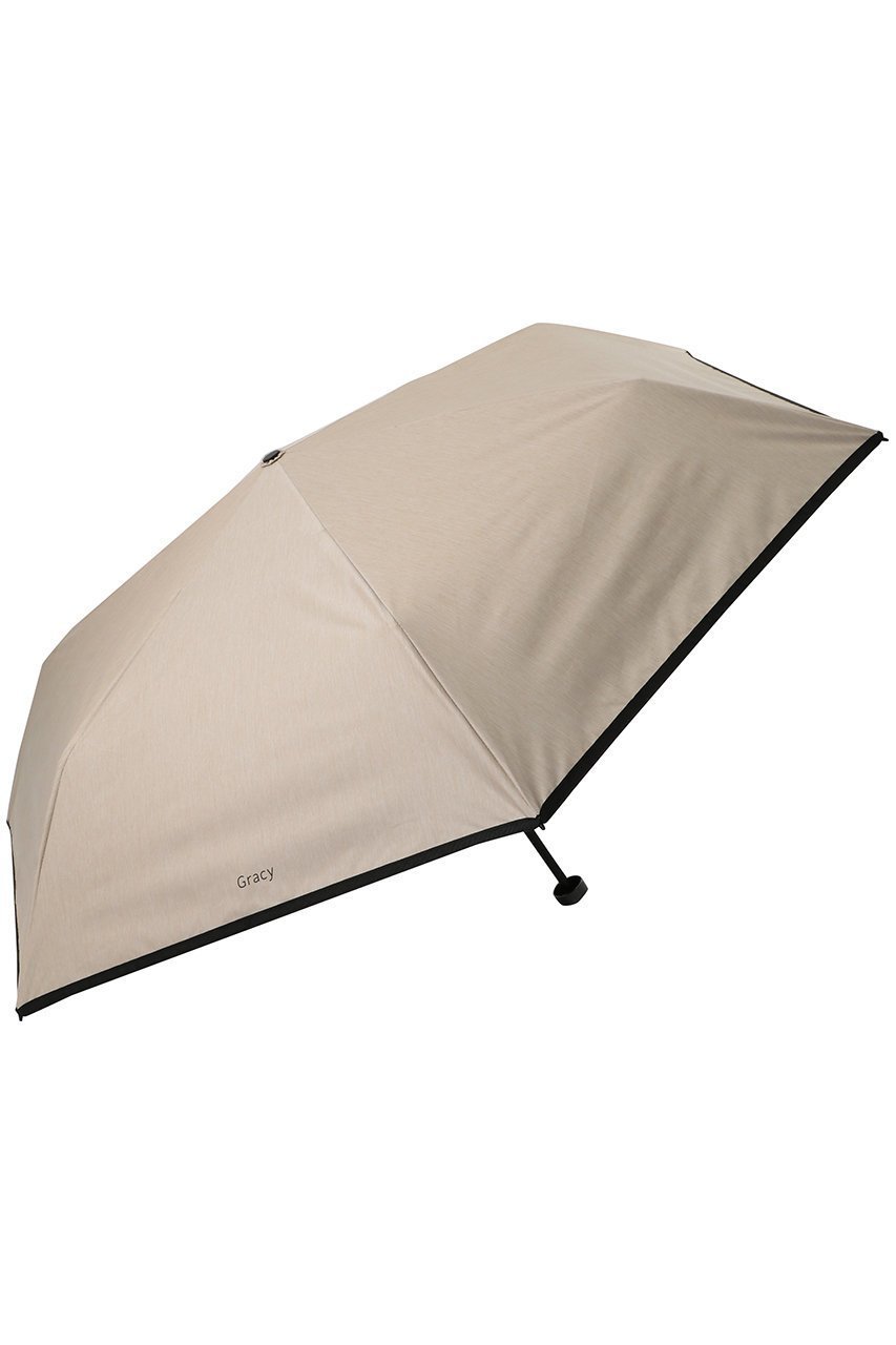 【グレイシー/Gracy】の晴雨兼用楽ミニシャンブレー Natural インテリア・キッズ・メンズ・レディースファッション・服の通販 founy(ファニー) 　ファッション　Fashion　レディースファッション　Fashion for Women　レイングッズ・傘・晴雨兼用傘　Umbrellas & Rain Gear　シャンブレー　Chambray, Denim-Like Fabric　シンプル　Simple, Minimal　スリム　Slim, Slim Fit　ハンカチ　Handkerchief, Hanky　フォルム　Silhouette, Form　エレガント 上品　Elegant　傘　Umbrella, Parasol　時計　Watch, Wristwatch　サンドベージュ|ID: prp329100004955102 ipo3291000000037179821