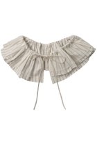 【メゾンスペシャル/MAISON SPECIAL】のMultiway Tulle Layered Collar/マルチウェイチュールレイヤードカラー BGE(ベージュ)|ID: prp329100004955107 ipo3291000000037179868