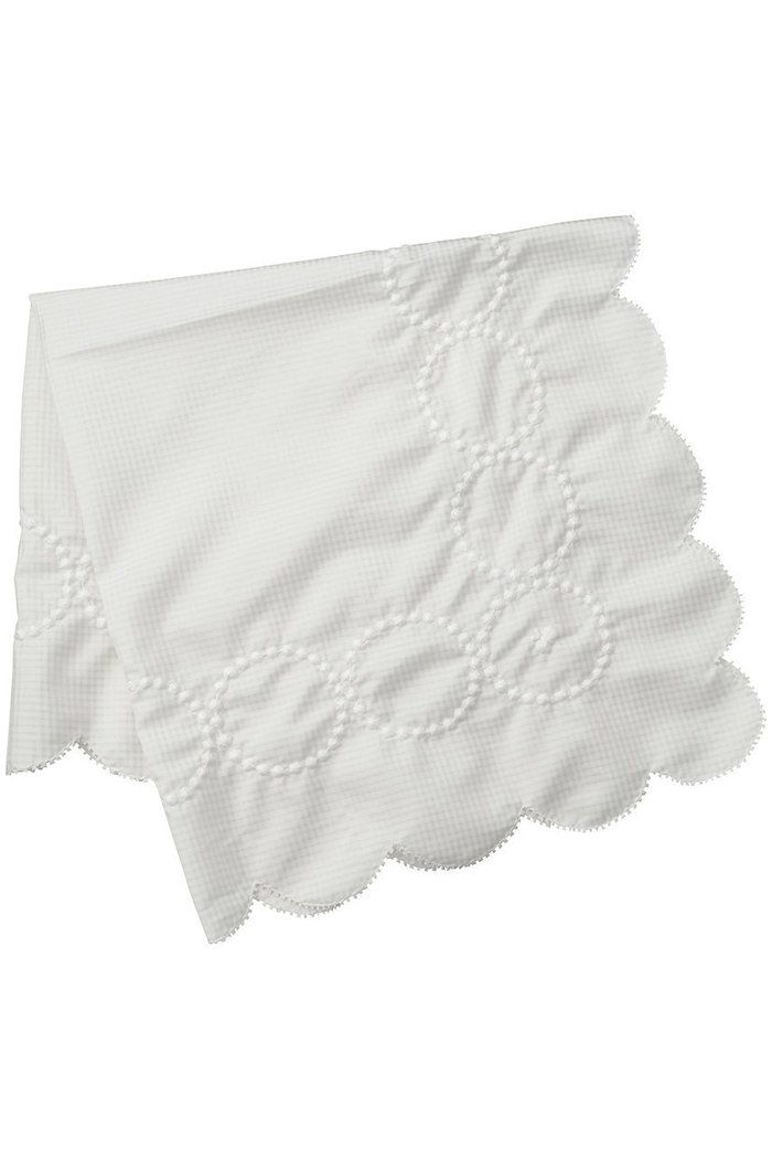 【ミナ ペルホネン/mina perhonen】のtambourine スカーフ インテリア・キッズ・メンズ・レディースファッション・服の通販 founy(ファニー) https://founy.com/ ファッション Fashion レディースファッション Fashion for Women ストール Soft & Warm Scarves マフラー・スヌード / 冬小物の定番 Scarves & Mufflers サークル Circle, Round Design シルク Silk, 100% Silk スカラップ Scallop, Scalloped Edge スカーフ Scarf, Neckwear ストール Stole, Wrap マフラー Scarf, Muffler |ID: prp329100004955113 ipo3291000000037179916