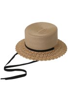 【アルアバイル/allureville】の【Loulou Willoughby】スカラップブリムバケットHAT ベージュ|ID: prp329100004955127 ipo3291000000037179997